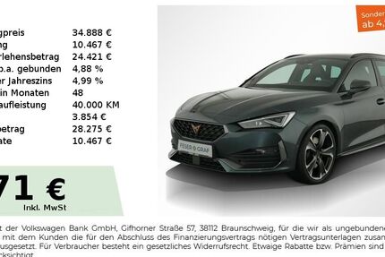 Cupra Leon 51.850 km 34.888 &euro; Nürnberg 90441
