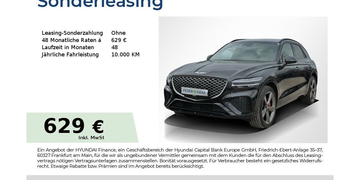 Genesis GV70 30.504 km 46.990 &euro; Fürth 90763