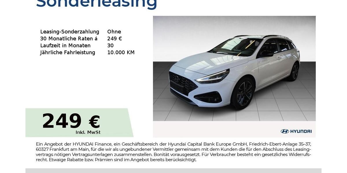 Hyundai i30 11.996 km 21.950 &euro; Fürth 90763
