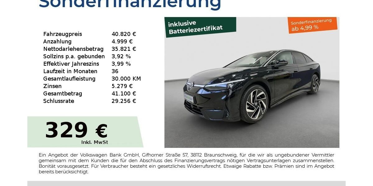 VW ID.7 26.071 km 39.980 &euro; Fürth 90763