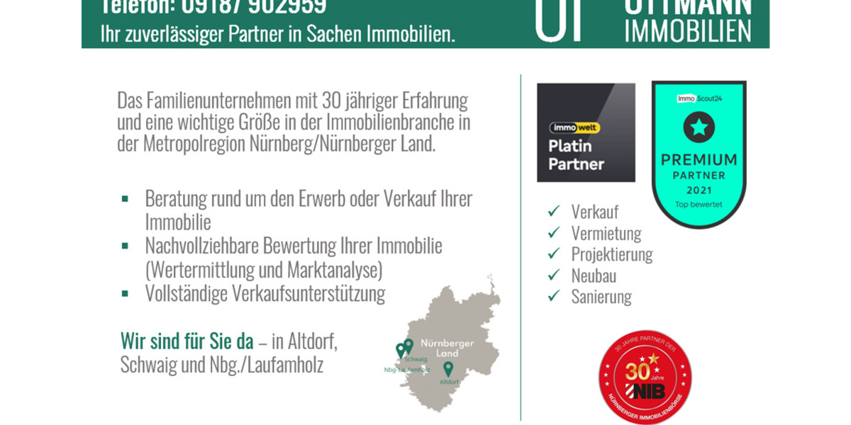 Einfamilienhaus Röthenbach a d Pegnitz Haimendorf - 5 Zimmer, 125 m&sup2;, 567.000&euro; | Angebot:25736784