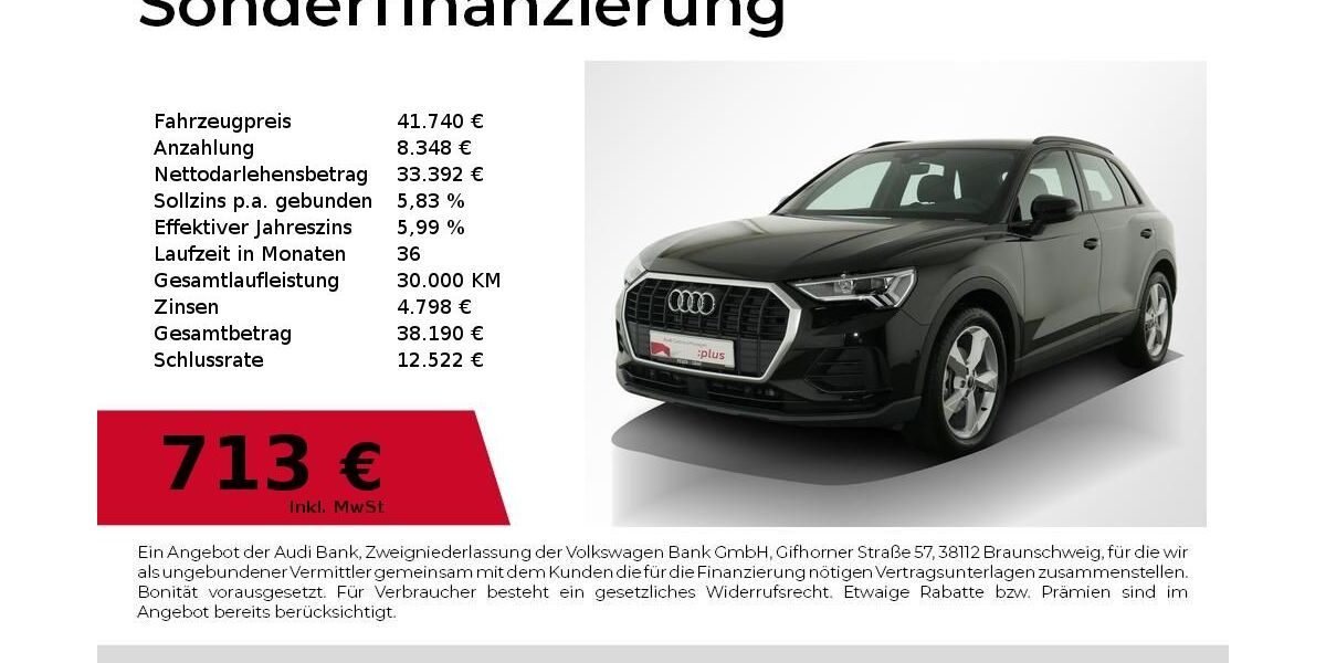 Audi Q3 16.700 km 39.880 &euro; Nürnberg 90441