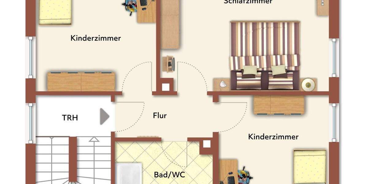 Einfamilienhaus Eckental Forth - 5 Zimmer, 102 m&sup2;, 370.000&euro; | Angebot:25671234