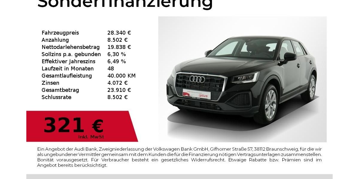 Audi Q2 11.700 km 27.420 &euro; Nürnberg 90411