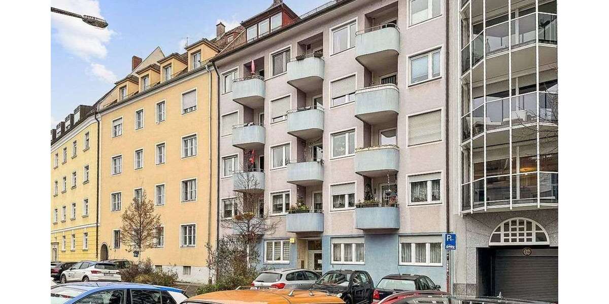 Etagenwohnung Nürnberg Hasenbuck - 1 Zimmer, 29 m&sup2;, 119.000&euro; | Angebot:24740104