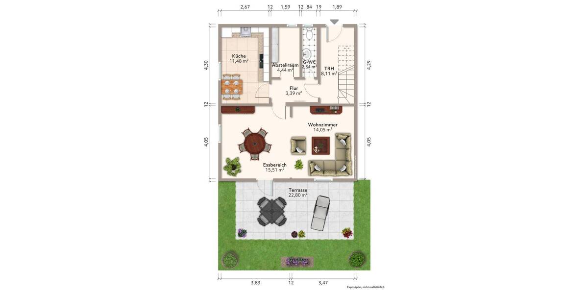 Doppelhaushälfte Emskirchen - 7 Zimmer, 177 m&sup2;, 395.000&euro; | Angebot:26658322