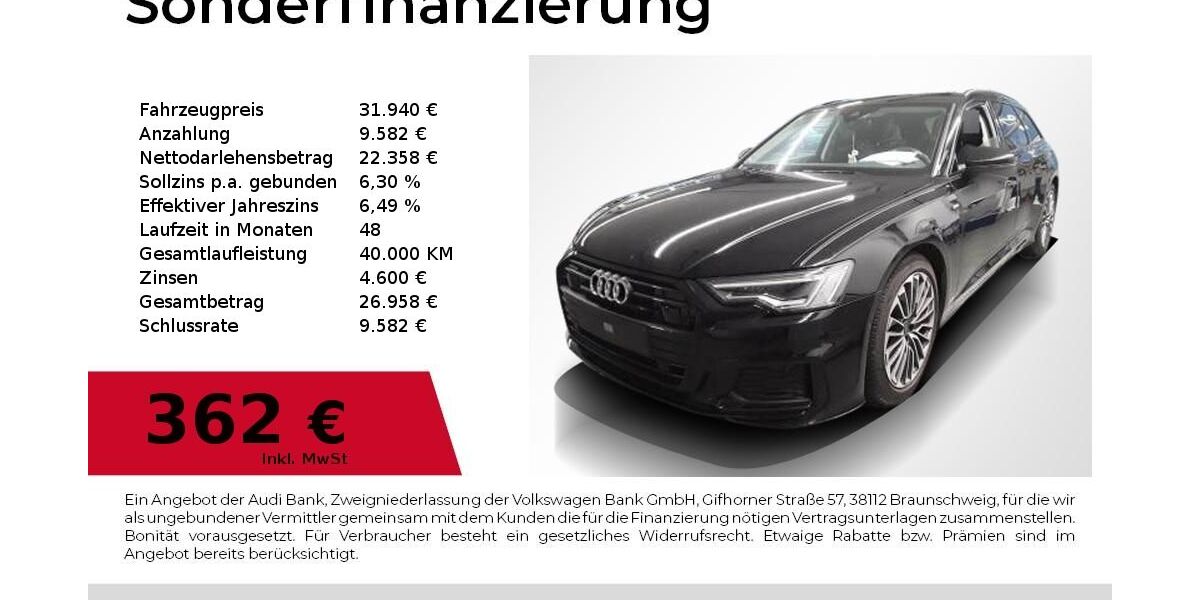 Audi A6 92.950 km 31.940 &euro; Nürnberg 90411