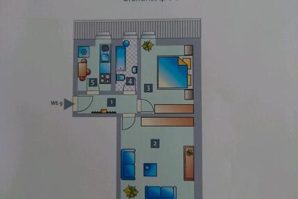 Wohnung Nürnberg Gärten bei Wöhrd - 2 Zimmer, 42 m&sup2;, 140.000&euro; | Angebot:25712913