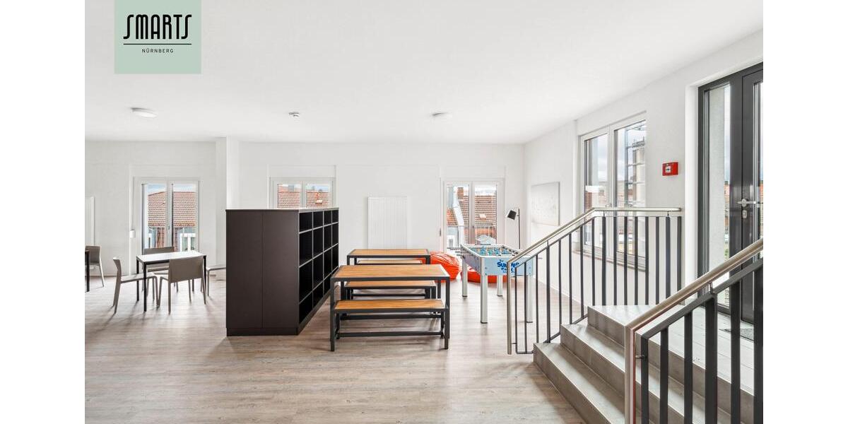 Etagenwohnung Nürnberg Gleißhammer - 1 Zimmer, 20 m&sup2;, 500&euro; | Angebot:25417576