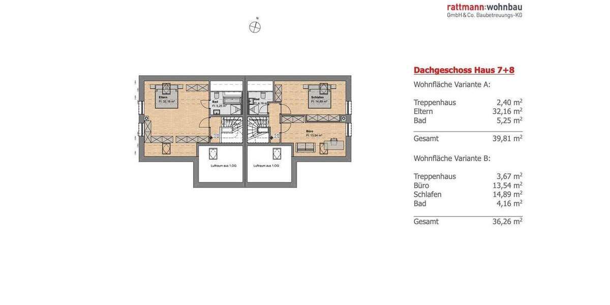 Doppelhaushälfte Herzogenaurach Steinbach - 6 Zimmer, 206 m&sup2;, 1.087.000&euro; | Angebot:25698162