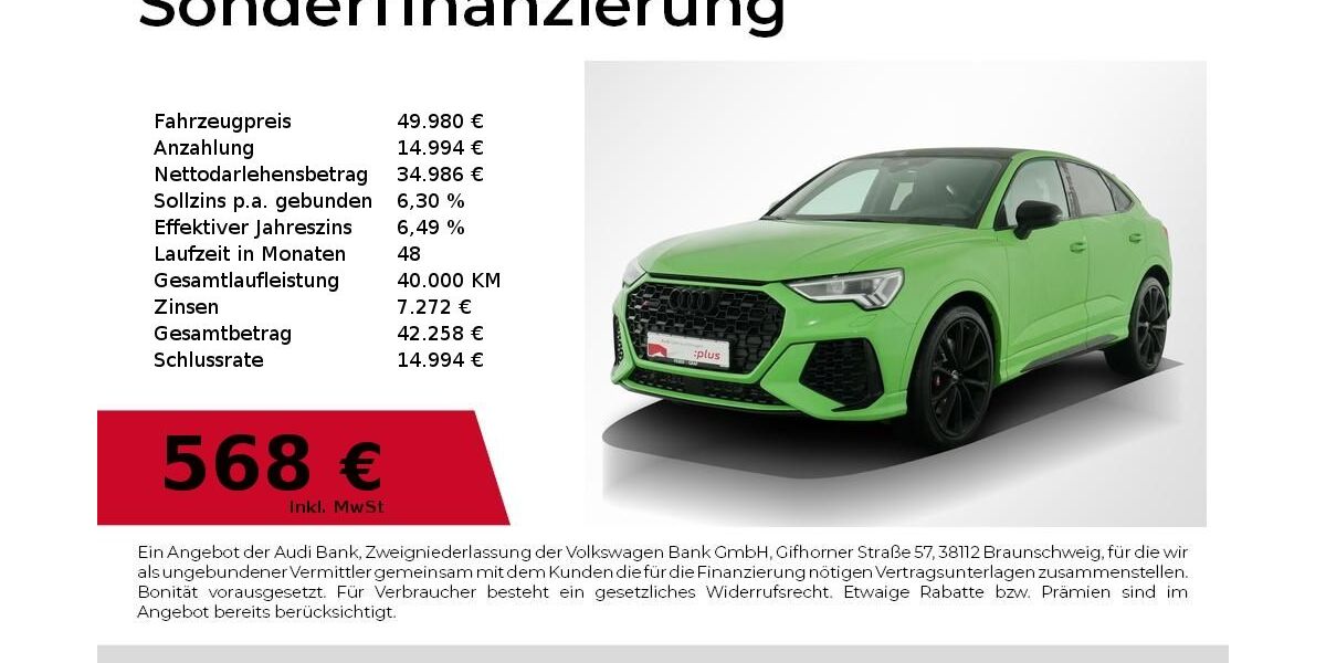 Audi RSQ3 54.600 km 48.980 &euro; Nürnberg 90411