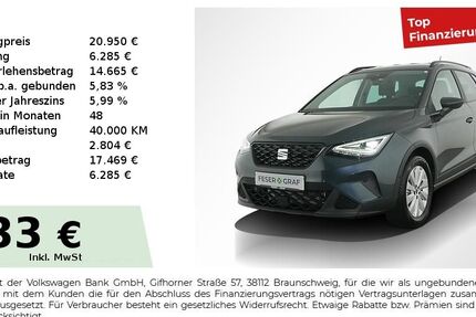 Seat Arona 9.150 km 19.950 &euro; Nürnberg 90441