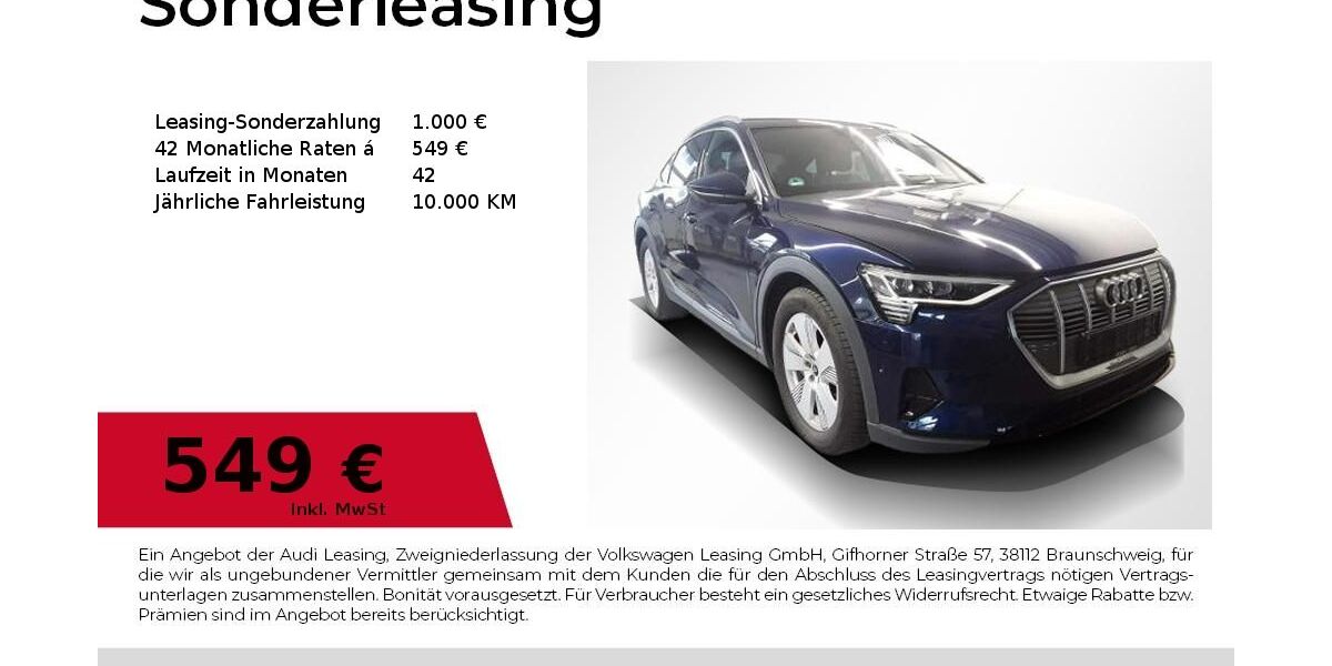 Audi e-tron 56.600 km 39.940 &euro; Nürnberg 90411