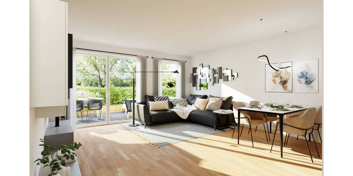 Terrassenwohnung Nürnberg Großgründlach - 4 Zimmer, 105 m&sup2;, 722.691&euro; | Angebot:26787345