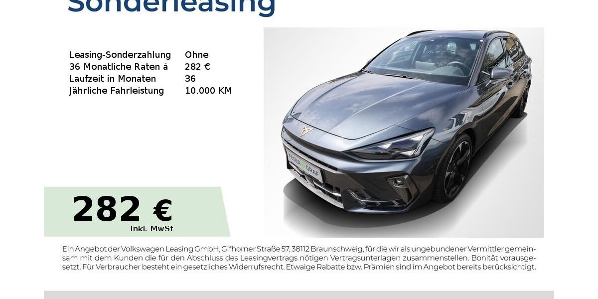 Cupra Leon 18.750 km 31.440 &euro; Baiersdorf 91083