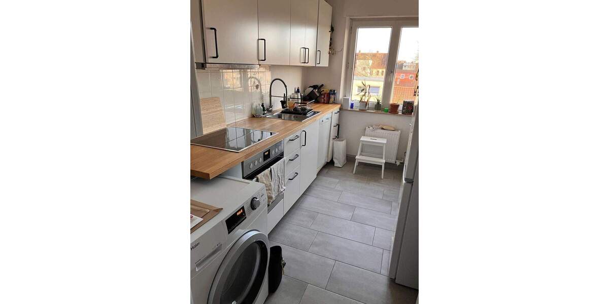 Etagenwohnung Nürnberg Steinbühl - 3 Zimmer, 60 m&sup2;, 650&euro; | Angebot:25845708