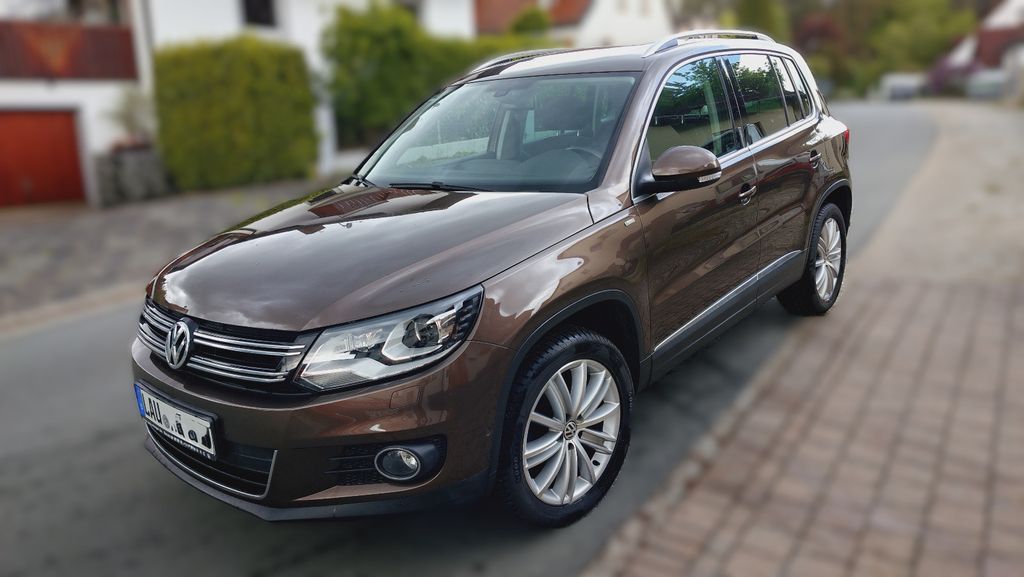 VW Tiguan 104.000 km 14.990 &euro; Lauf 91207