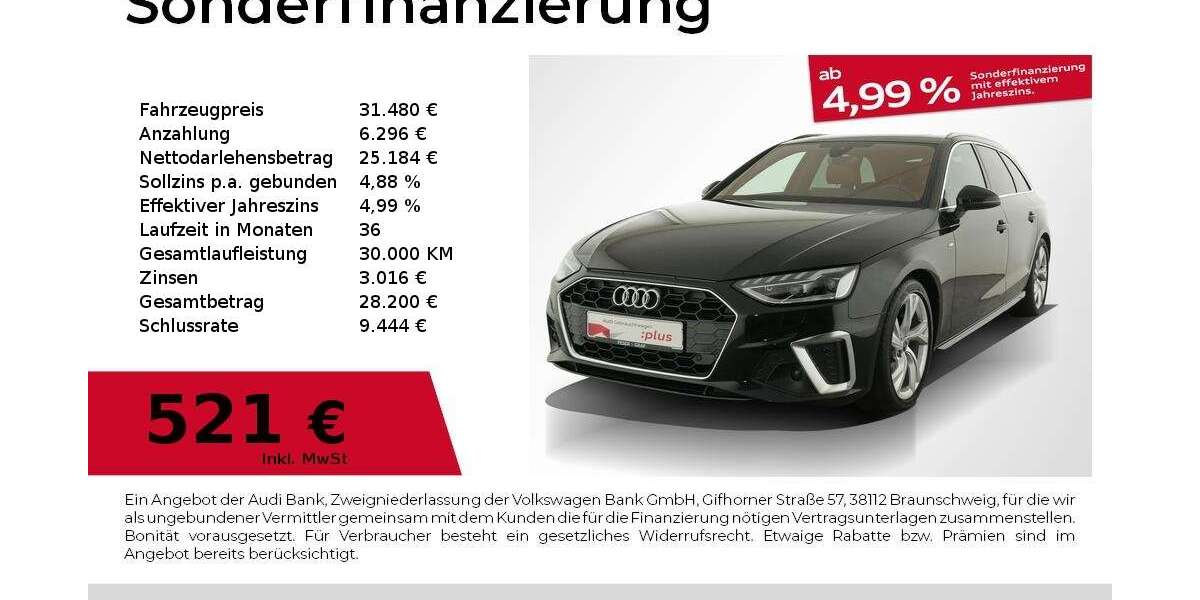 Audi A4 45.812 km 31.480 &euro; Nürnberg 90441