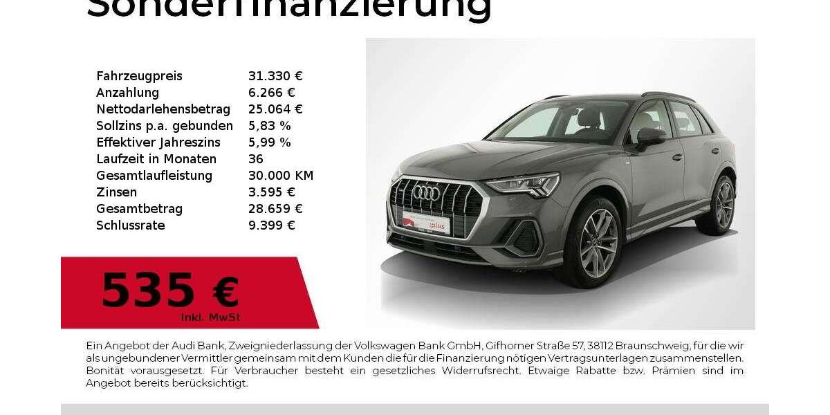 Audi Q3 51.571 km 31.330 &euro; Nürnberg 90441