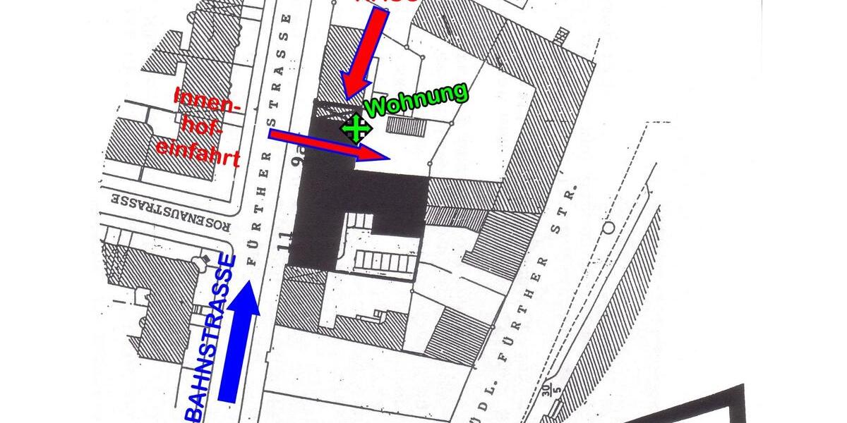 Etagenwohnung Nürnberg Eberhardshof - 1 Zimmer, 33 m&sup2;, 145.000&euro; | Angebot:26991882