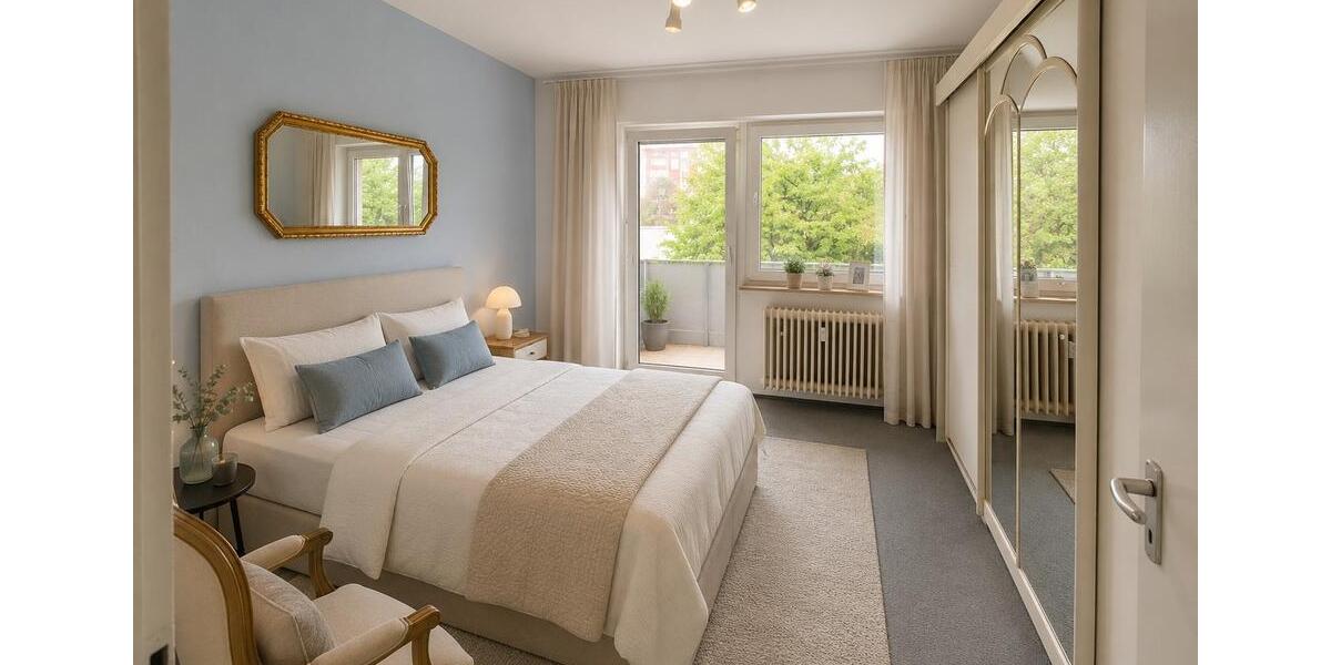 Etagenwohnung Nürnberg Kleinweidenmühle - 3 Zimmer, 73 m&sup2;, 1.150&euro; | Angebot:26586927