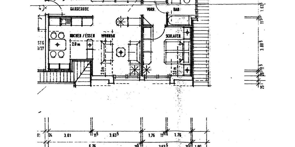 Etagenwohnung Aurachtal - 2 Zimmer, 53 m&sup2;, 185.000&euro; | Angebot:25655824