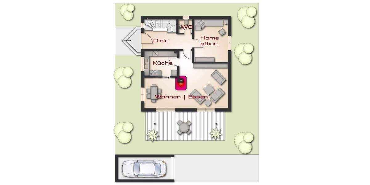Einfamilienhaus Nürnberg Röthenbach b Schweinau - 5 Zimmer, 146 m&sup2;, 2.250&euro; | Angebot:25779846