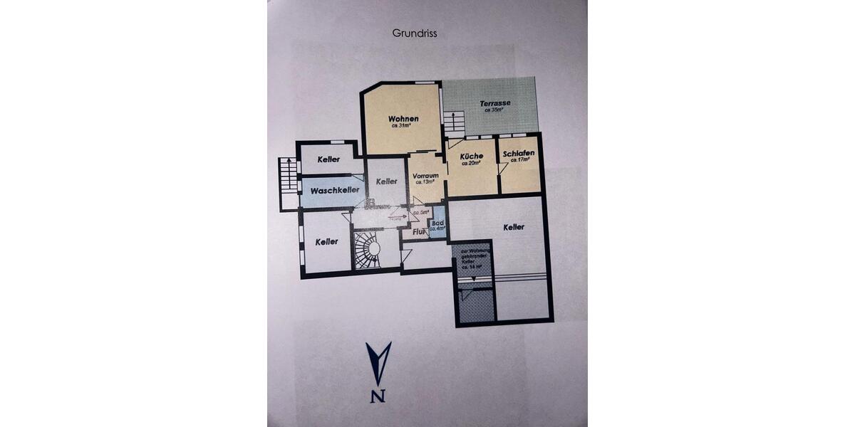 Etagenwohnung Erlangen Am Anger - 2.5 Zimmer, 96 m&sup2;, 1.190&euro; | Angebot:26625218