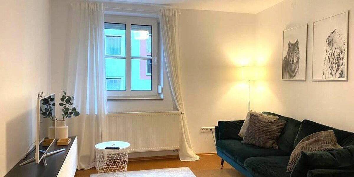 Etagenwohnung Nürnberg Sebald - 2 Zimmer, 42 m&sup2;, 950&euro; | Angebot:26801707