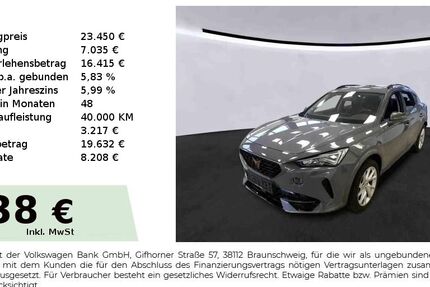 Cupra Formentor 29.950 km 23.220 &euro; Nürnberg 90431
