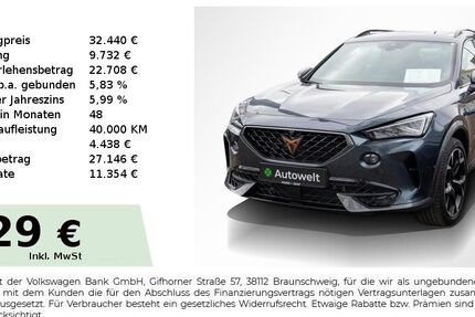 Cupra Formentor 20.550 km 32.440 &euro; Nürnberg 90431