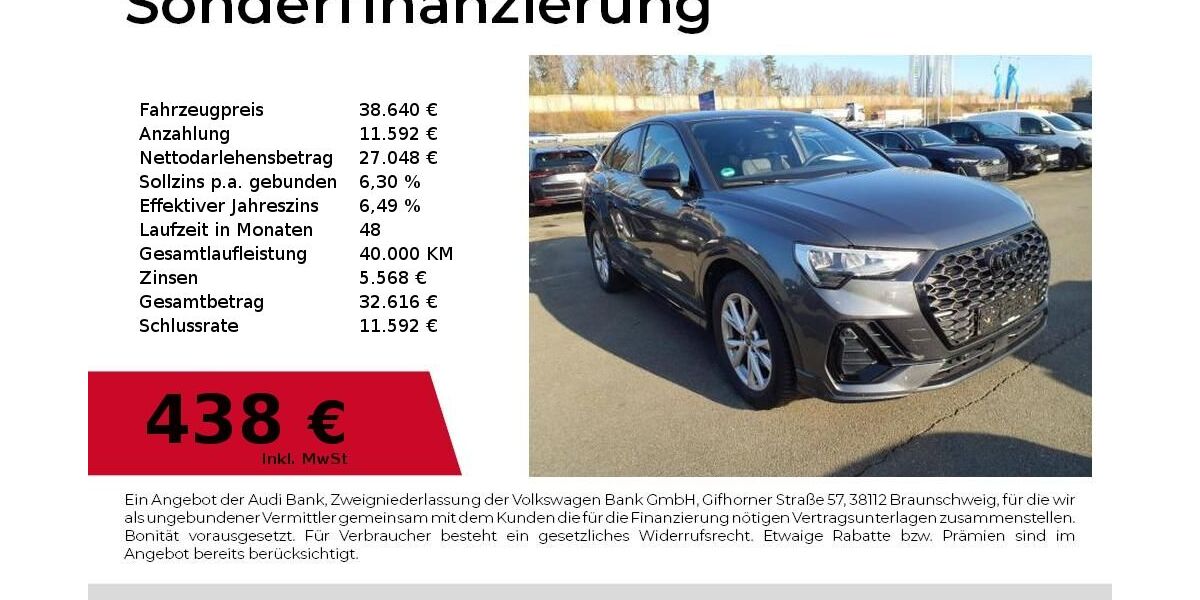 Audi Q3 15.200 km 38.640 &euro; Lauf an der Pegnitz 91207