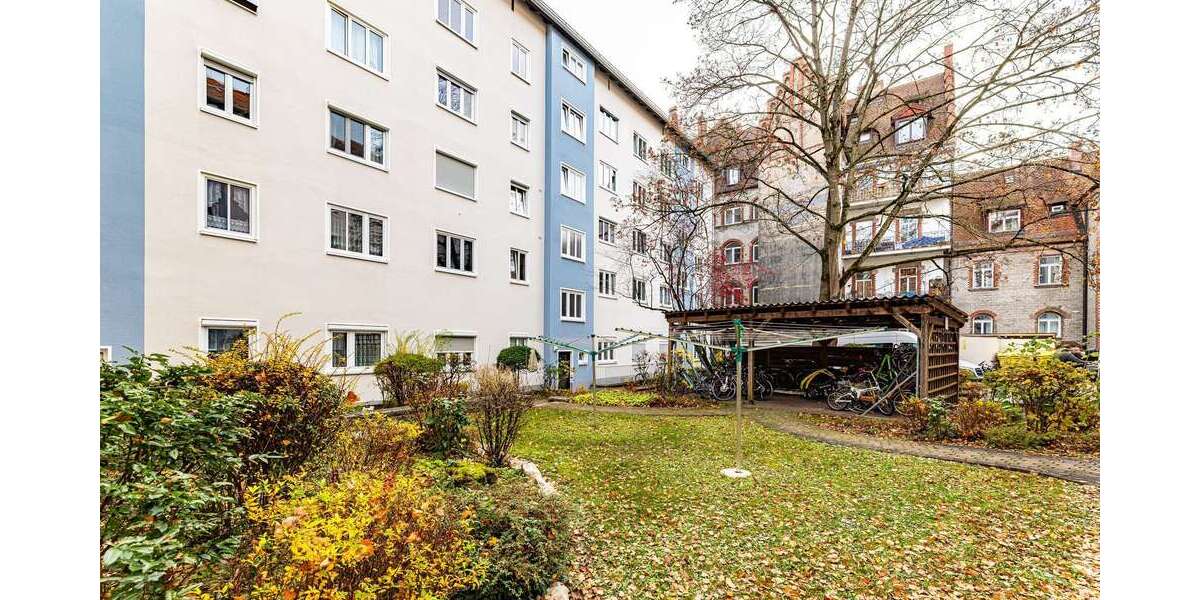 Etagenwohnung Nürnberg Gärten bei Wöhrd - 2 Zimmer, 52 m&sup2;, 725&euro; | Angebot:26989764