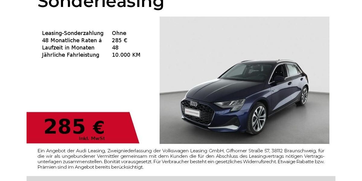 Audi A3 6.900 km 32.480 &euro; Nürnberg 90411