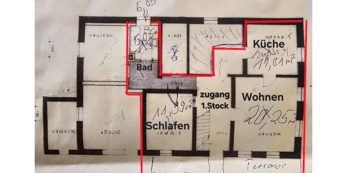 Erdgeschoßwohnung Lonnerstadt - 2 Zimmer, 49 m&sup2;, 350&euro; | Angebot:26586633