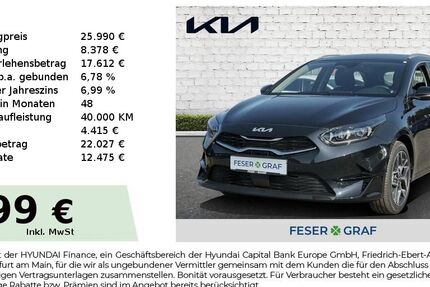 Kia ceed Sportswagon 6.303 km 25.850 &euro; Roth 91154