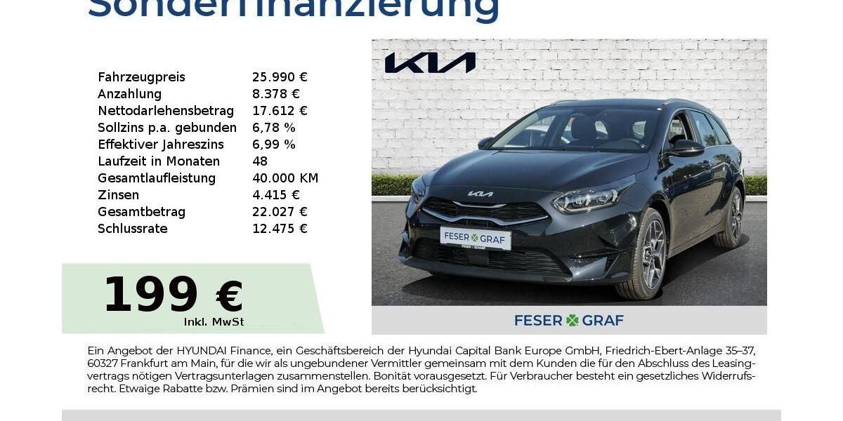 Kia ceed Sportswagon 6.303 km 25.850 &euro; Roth 91154