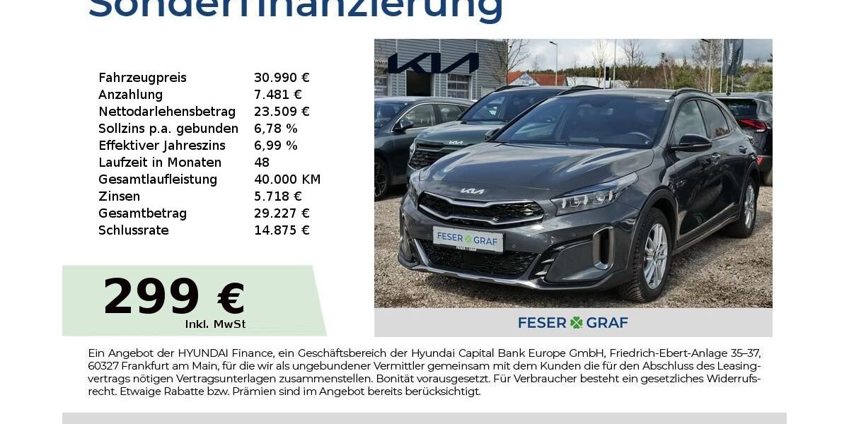 Kia XCeed 5.565 km 29.450 &euro; Roth 91154