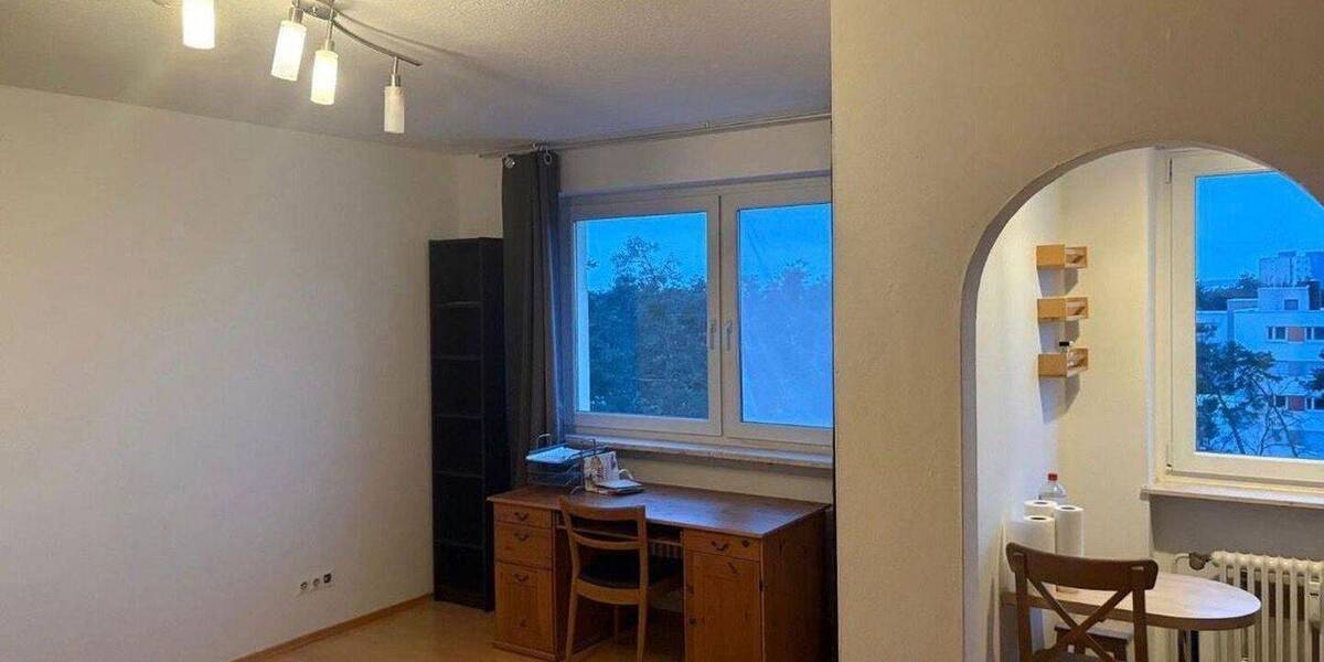 Etagenwohnung Erlangen Büchenbach - 1 Zimmer, 33 m&sup2;, 610&euro; | Angebot:26790895