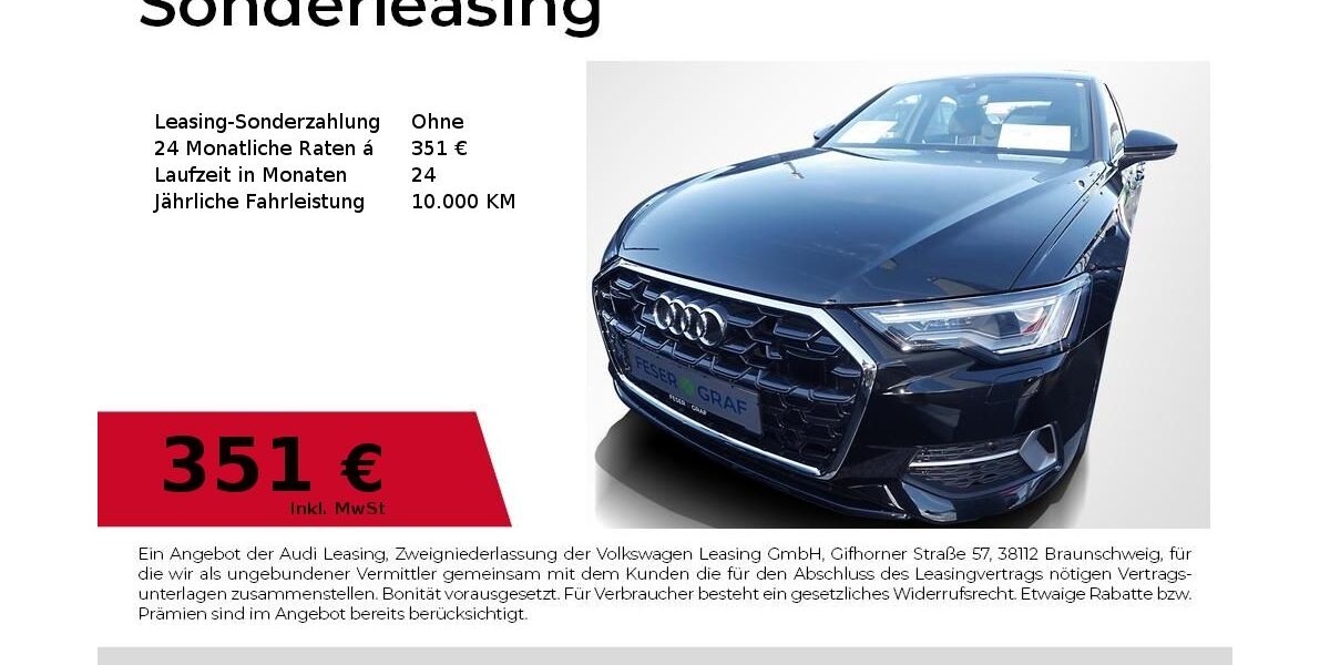 Audi A6 27.640 km 45.860 &euro; Erlangen 91058