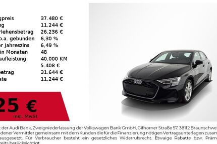 Audi A3 1.500 km 37.480 &euro; Nürnberg 90411