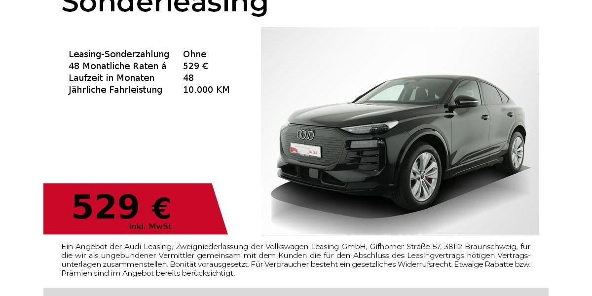 Audi Q6 e-tron 10.013 km 54.380 &euro; Nürnberg 90411