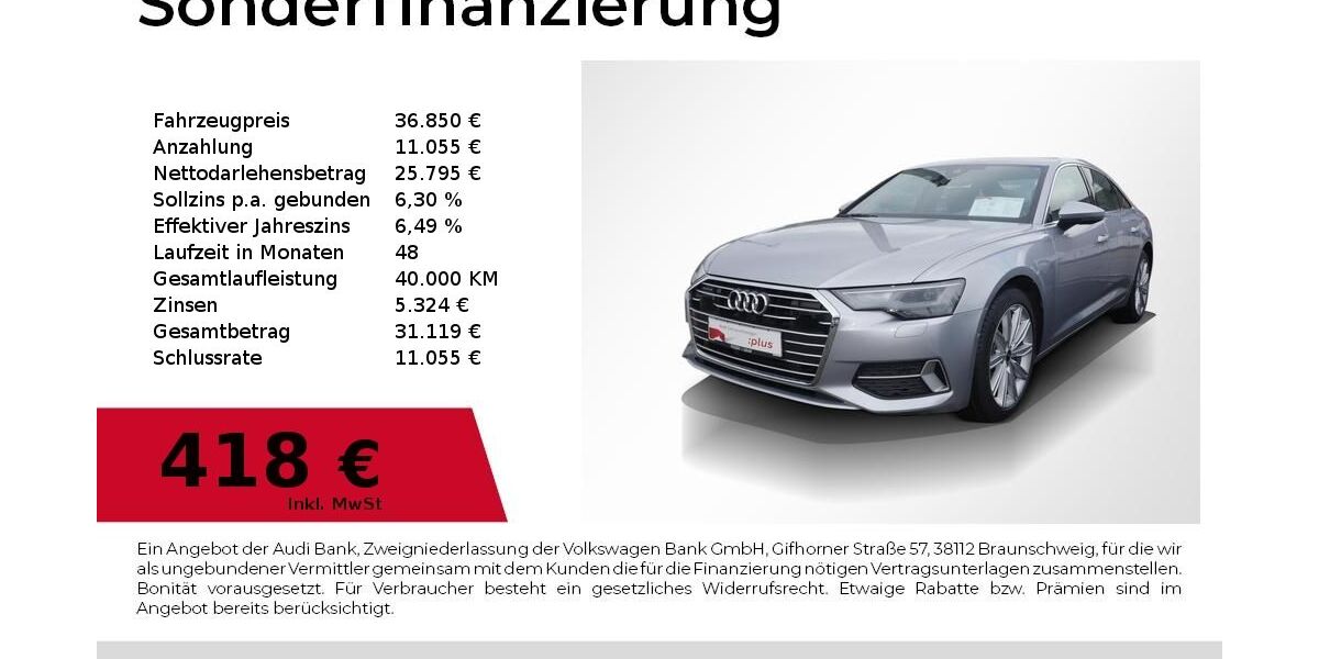 Audi A6 46.450 km 36.850 &euro; Lauf an der Pegnitz 91207