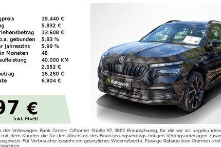 Skoda Kamiq 101.750 km 19.440 &euro; Nürnberg 90431