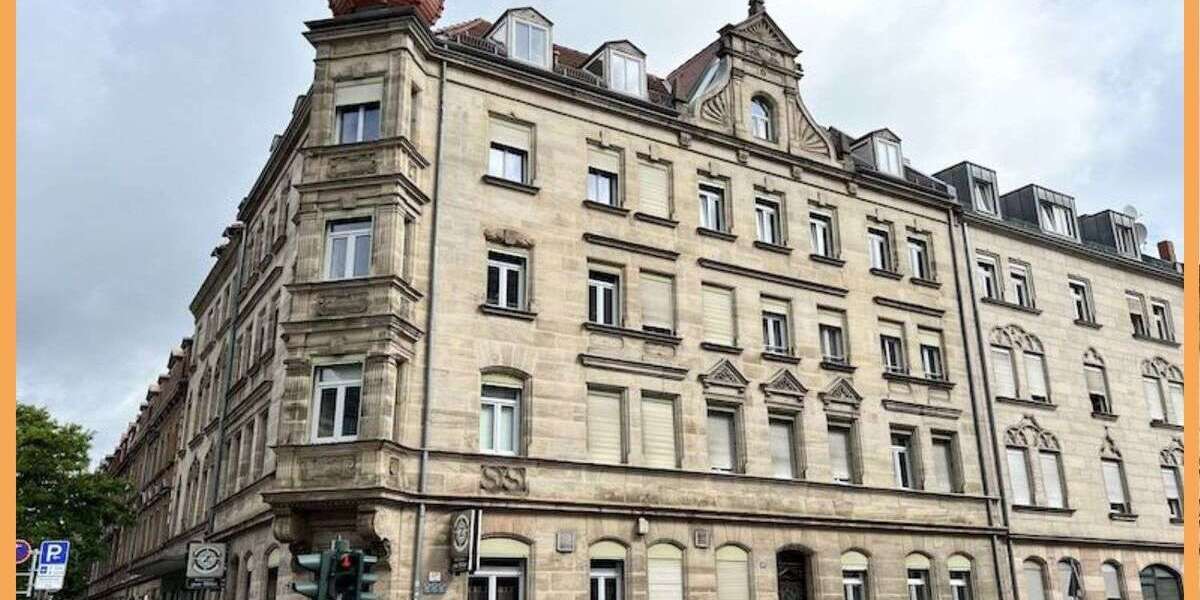 Etagenwohnung Fürth Südstadt - 3 Zimmer, 66 m&sup2;, 184.900&euro; | Angebot:26367825