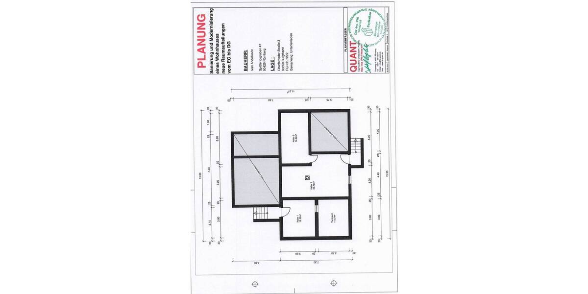 Mehrfamilienhaus, Wohnhaus Burgthann Unterferrieden - 1 Zimmer, 270 m&sup2;, 799.000&euro; | Angebot:25730244