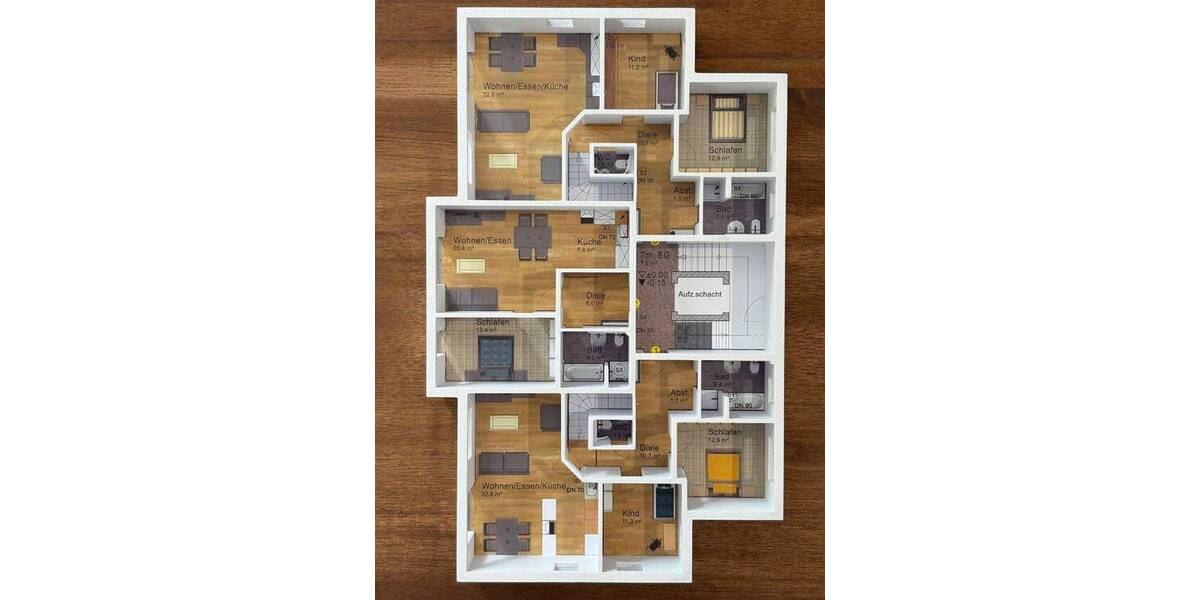 Terrassenwohnung Schnaittach - 3 Zimmer, 129 m&sup2;, 441.800&euro; | Angebot:25773848