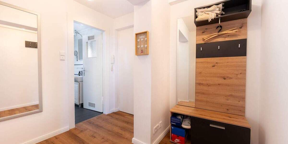 Etagenwohnung Nürnberg Sebald - 2 Zimmer, 47 m&sup2;, 800&euro; | Angebot:25915331