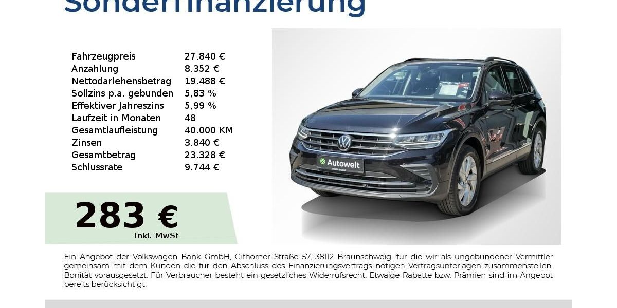 VW Tiguan 98.150 km 26.980 &euro; Nürnberg 90431