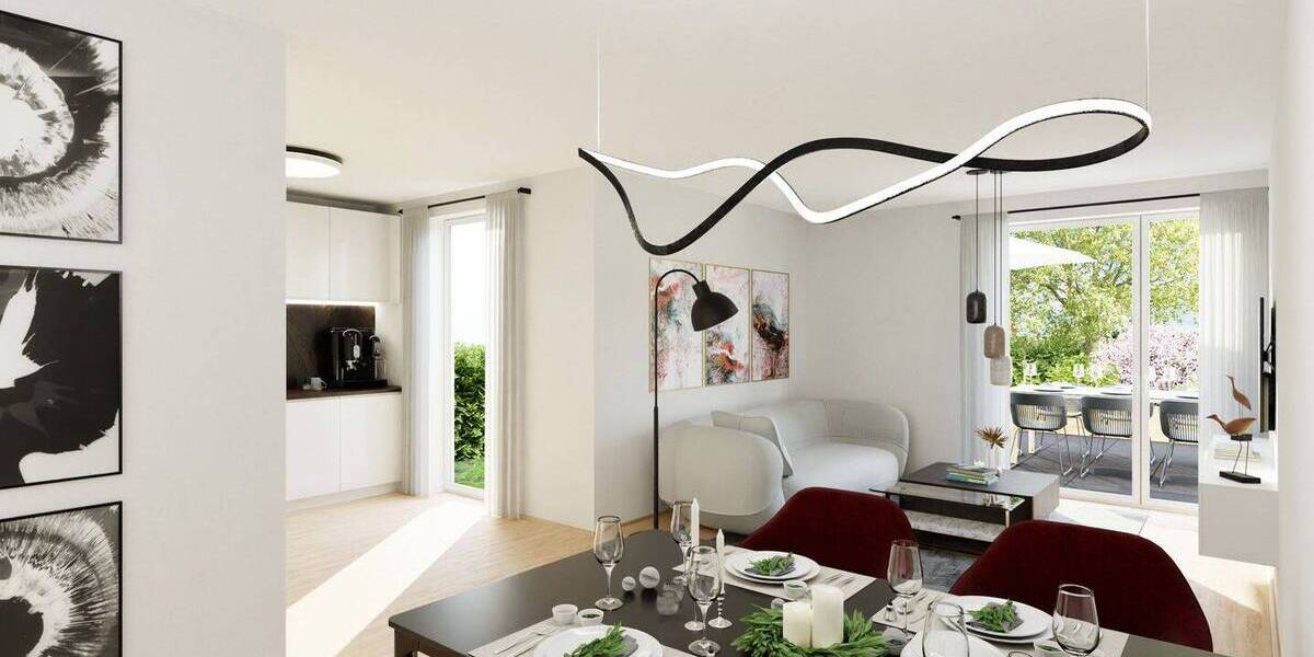 Terrassenwohnung Nürnberg Großgründlach - 4 Zimmer, 105 m&sup2;, 722.691&euro; | Angebot:26787345